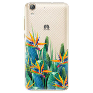Plastové puzdro iSaprio - Exotic Flowers - Huawei Y6 II