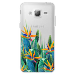 Plastové puzdro iSaprio - Exotic Flowers - Samsung Galaxy J3