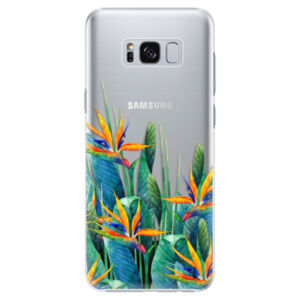 Plastové puzdro iSaprio - Exotic Flowers - Samsung Galaxy S8