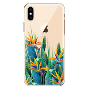 Plastové puzdro iSaprio - Exotic Flowers - iPhone XS
