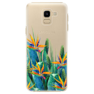 Plastové puzdro iSaprio - Exotic Flowers - Samsung Galaxy J6