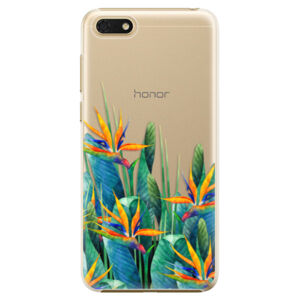 Plastové puzdro iSaprio - Exotic Flowers - Huawei Honor 7S