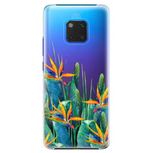 Plastové puzdro iSaprio - Exotic Flowers - Huawei Mate 20 Pro