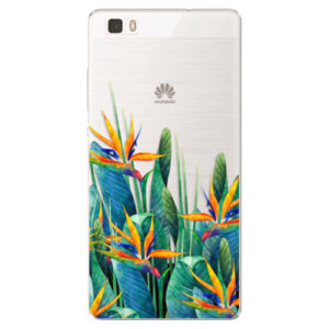 Silikónové puzdro iSaprio - Exotic Flowers - Huawei Ascend P8 Lite