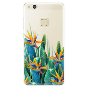 Silikónové puzdro iSaprio - Exotic Flowers - Huawei P10 Lite