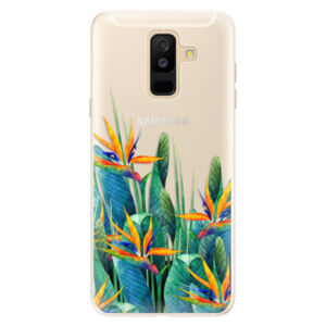 Silikónové puzdro iSaprio - Exotic Flowers - Samsung Galaxy A6+