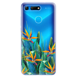 Odolné silikonové pouzdro iSaprio - Exotic Flowers - Huawei Honor View 20
