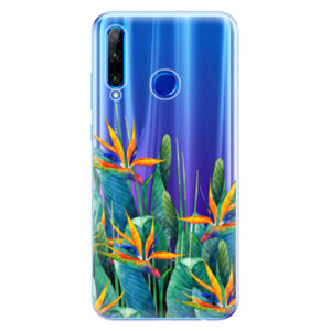 Odolné silikónové puzdro iSaprio - Exotic Flowers - Huawei Honor 20 Lite