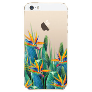 Odolné silikónové puzdro iSaprio - Exotic Flowers - iPhone 5/5S/SE