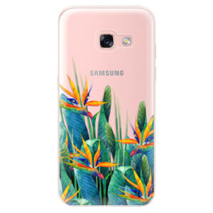 Odolné silikónové puzdro iSaprio - Exotic Flowers - Samsung Galaxy A3 2017