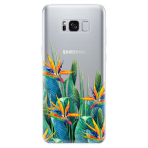 Odolné silikónové puzdro iSaprio - Exotic Flowers - Samsung Galaxy S8