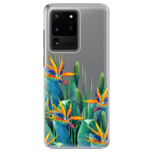Plastové puzdro iSaprio - Exotic Flowers - Samsung Galaxy S20 Ultra