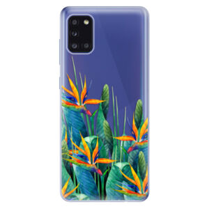 Odolné silikónové puzdro iSaprio - Exotic Flowers - Samsung Galaxy A31