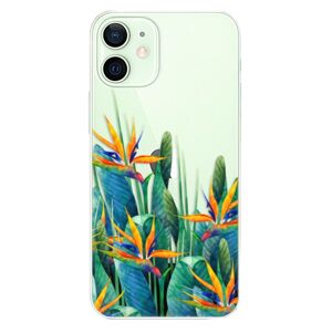 Plastové puzdro iSaprio - Exotic Flowers - iPhone 12 mini