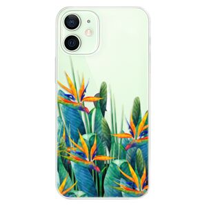 Odolné silikónové puzdro iSaprio - Exotic Flowers - iPhone 12 mini