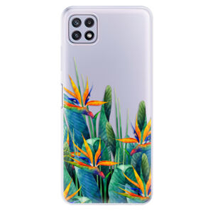 Odolné silikónové puzdro iSaprio - Exotic Flowers - Samsung Galaxy A22 5G