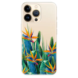 Odolné silikónové puzdro iSaprio - Exotic Flowers - iPhone 13 Pro