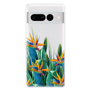 Odolné silikónové puzdro iSaprio - Exotic Flowers - Google Pixel 7 Pro 5G