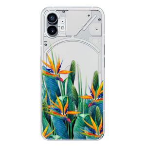 Odolné silikónové puzdro iSaprio - Exotic Flowers - Nothing Phone (1)