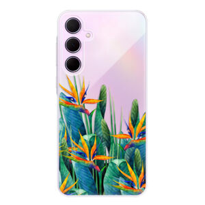 Odolné silikónové puzdro iSaprio - Exotic Flowers - Samsung Galaxy A35 5G