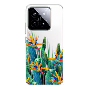 Odolné silikónové puzdro iSaprio - Exotic Flowers - Xiaomi 14