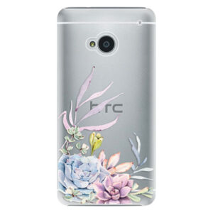 Plastové puzdro iSaprio - Succulent 01 - HTC One M7