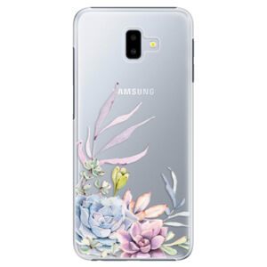 Plastové puzdro iSaprio - Succulent 01 - Samsung Galaxy J6+