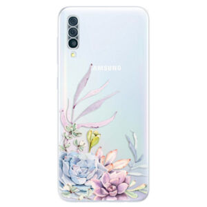 Odolné silikónové puzdro iSaprio - Succulent 01 - Samsung Galaxy A50