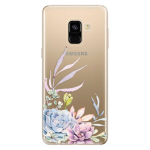 Odolné silikónové puzdro iSaprio - Succulent 01 - Samsung Galaxy A8 2018