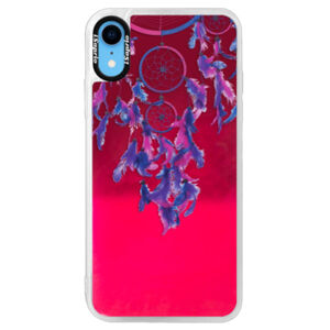 Neónové púzdro Pink iSaprio - Dreamcatcher 01 - iPhone XR