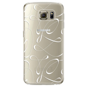 Plastové puzdro iSaprio - Fancy - white - Samsung Galaxy S6