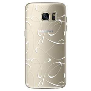 Plastové puzdro iSaprio - Fancy - white - Samsung Galaxy S7