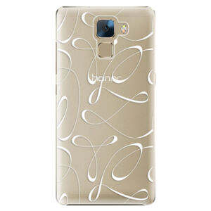 Plastové puzdro iSaprio - Fancy - white - Huawei Honor 7