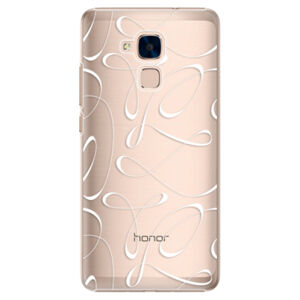Plastové puzdro iSaprio - Fancy - white - Huawei Honor 7 Lite