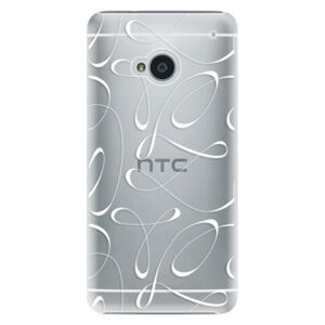 Plastové puzdro iSaprio - Fancy - white - HTC One M7
