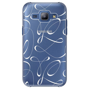Plastové puzdro iSaprio - Fancy - white - Samsung Galaxy J1