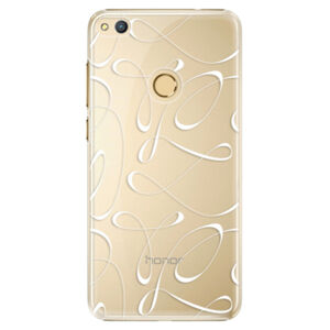 Plastové puzdro iSaprio - Fancy - white - Huawei Honor 8 Lite