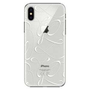 Plastové puzdro iSaprio - Fancy - white - iPhone X