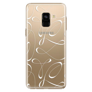 Plastové puzdro iSaprio - Fancy - white - Samsung Galaxy A8 2018