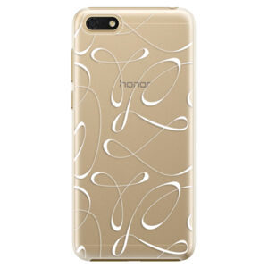 Plastové puzdro iSaprio - Fancy - white - Huawei Honor 7S