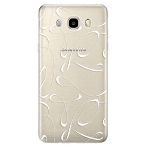 Odolné silikónové puzdro iSaprio - Fancy - white - Samsung Galaxy J5 2016