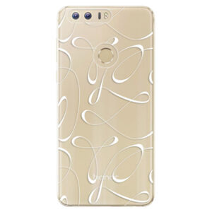 Odolné silikónové puzdro iSaprio - Fancy - white - Huawei Honor 8