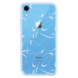 Odolné silikónové puzdro iSaprio - Fancy - white - iPhone XR