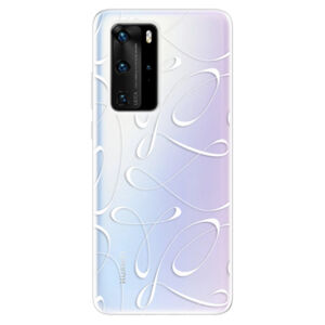 Odolné silikónové puzdro iSaprio - Fancy - white - Huawei P40 Pro