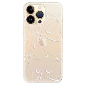 Odolné silikónové puzdro iSaprio - Fancy - white - iPhone 13 Pro