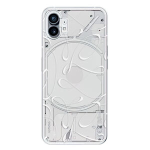 Odolné silikónové puzdro iSaprio - Fancy - white - Nothing Phone (1)