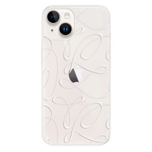 Odolné silikónové puzdro iSaprio - Fancy - white - iPhone 15