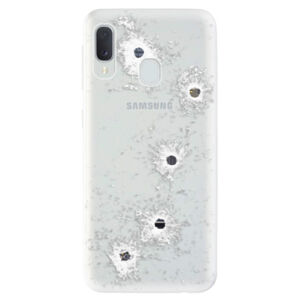 Odolné silikónové puzdro iSaprio - Gunshots - Samsung Galaxy A20e