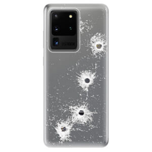 Odolné silikónové puzdro iSaprio - Gunshots - Samsung Galaxy S20 Ultra