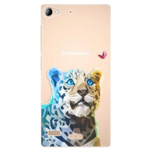 Plastové puzdro iSaprio - Leopard With Butterfly - Lenovo Vibe X2